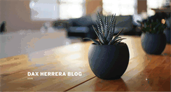 Desktop Screenshot of daxherrera.com