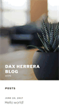 Mobile Screenshot of daxherrera.com